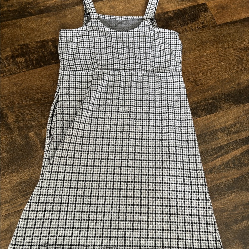 Abercrombie Kids Gray Plaid Top